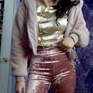 Yellow cheongsam Chinese blouse